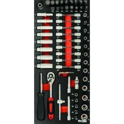 MODULE MOUSSE FINITION METAL DOUILLES 1/4' -09724KNIPEX