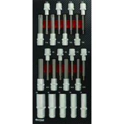 Module Mousse Finition Carbone Douilles Longues DRAKKAR TOOLS - 09889