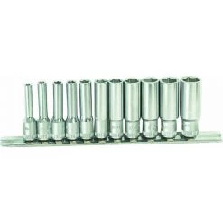 Rack 11 Douilles 1/4 Longues Dt DRAKKAR TOOLS - 10826