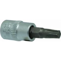 Douille 37mm Embout Torx 1/4' Taille T8 Dt DRAKKAR TOOLS - 12058