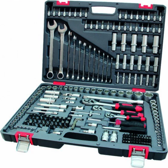 COFFRET DE DOUILLES 216 PCS ASSORTIMENT 1/4 3/8 1/2 - 401875UNIVERSEL 3 COFFRET DE DOUILLES 216 PCS ASSORTIMENT 1/4 3/8 1/2 - 401875UNIVERSEL