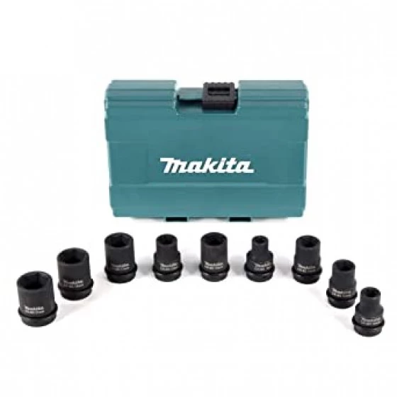 Coffret 9 Douilles MAKITA Pour Boulonneuses à Choc 1/2 - B66232 4 Coffret 9 Douilles MAKITA Pour Boulonneuses à Choc 1/2 - B66232 – Image 2