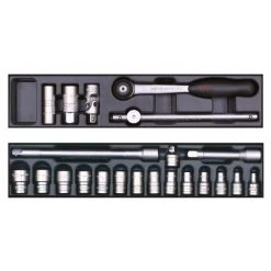 LOT 2 MODULES DOUILLE BAO 450MM 22 PIECES MOB - 9557022001MOB OUTILLAGE