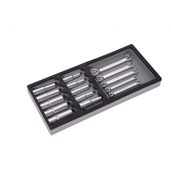 MODULE 10 DOUILLES LONGUES 1/2 - 3/8 ET 5 CLES A TUYAUTER SAM OUTILLAGE - JSLJ15M 3 MODULE 10 DOUILLES LONGUES 1/2 - 3/8 ET 5 CLES A TUYAUTER SAM OUTILLAGE - JSLJ15M