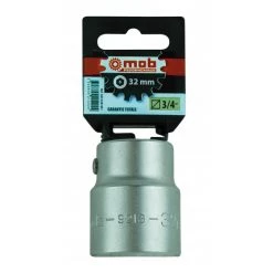 DOUILLE 6PTS 3/4 32MM SUR CARTE MOB - 9213321001MOB OUTILLAGE