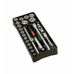 MODULE DOUILLE 1/2 GARNI 23 PIECES MOB - 9562023001MOB OUTILLAGE