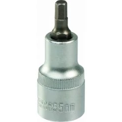 Douille 55mm Embout Hexagonal 6 Pans 1/2' Taille 5mm Dt DRAKKAR TOOLS - 11180