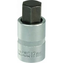 Douille 55mm Embout Hexagonal 6 Pans 1/2' Taille 17mm Dt DRAKKAR TOOLS - 11188