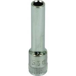 Douille Longue 1/4 L50mm Taille 5.5 Dt /carte DRAKKAR TOOLS - 11826