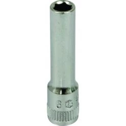 Douille Longue 1/4 L50mm Taille 6 Dt /carte DRAKKAR TOOLS - 11828