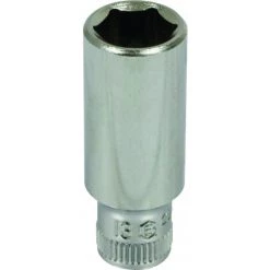 Douille Longue 1/4 L50mm Taille 13 Dt /carte DRAKKAR TOOLS - 11846