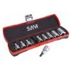 COFFRET 9 DOUILLES TOURNEVIS 6 PANS 1/2 SAM OUTILLAGE - SCJ9BOX -Douilles et accessoires Soldes SC J9BOXZ 01