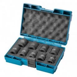 Coffret 9 Douilles MAKITA Pour Boulonneuses à Choc 1/2 - B66232