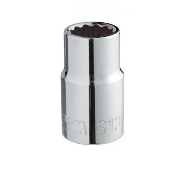 DOUILLE SAM OUTILLAGE COURTE 1/2' 12 PANS EN POUCES -S-15/16 5 DOUILLE SAM OUTILLAGE COURTE 1/2' 12 PANS EN POUCES -S-15/16 – Image 3