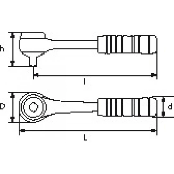 CLIQUET CHANTIER 1/2' À INVERSION PAR LEVIER SAM OUTILLAGE-S157BZÂ 4 CLIQUET CHANTIER 1/2' À INVERSION PAR LEVIER SAM OUTILLAGE-S157BZÂ – Image 2